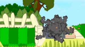 PLANTS VS ZOMBIES HEROES - Episode 27 - ANGRY BIRDS VS PLANTS VS ZOMBIES PART 3 ANIMATION!