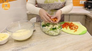 Запеканка из Брокколи и Цветной капусты - ну, оОчень вкусная!