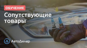 Сопутствующие товары. АвтоДилер – Программа для автосервиса и СТО.