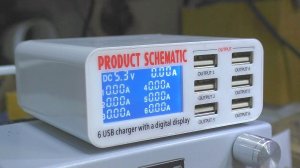 Посылочка из Китая. Зарядное на 6 USB-портов (6А версия)