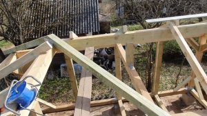 Сарай дровник своими руками