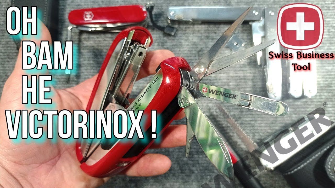 Он вам не Victorinox! Wenger Swiss Business Tool. Офисный мультитул в не офиса! смотреть онлайн