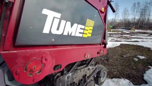 Закончили ремонт сеялки Tume