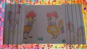 два петуха средняя группа