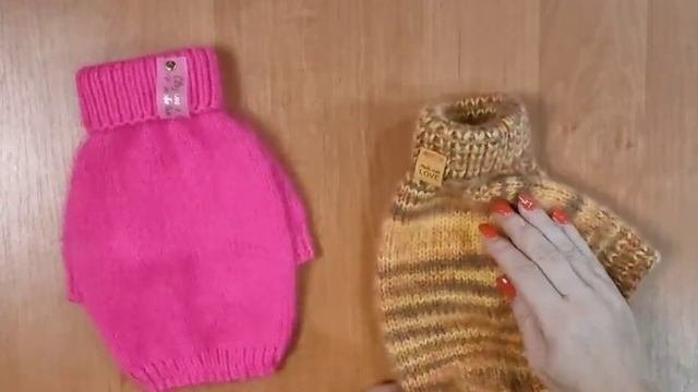 Вязаные свитера из пуха-норки и ангорки для собачки девочки ?Работа на заказ. Вяжу по вашим меркам.