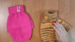 Вязаные свитера из пуха-норки и ангорки для собачки девочки ?Работа на заказ. Вяжу по вашим меркам.