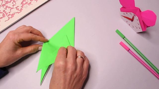 DIY Оригами Часы / Будильник из бумаги своими руками. Простые поделки из бумаги смотреть онлайн