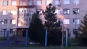 2014 год, Украинские военные расстреливают школу в ДНР