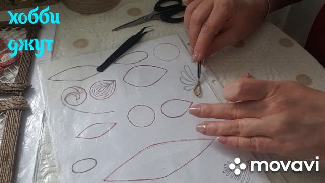 панно в технике джутовая филигрань смотреть онлайн