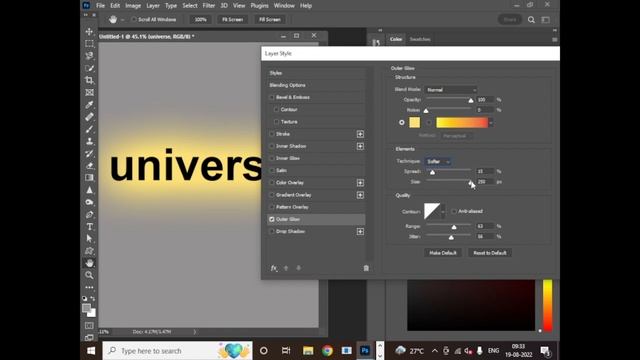 Layer style | layer style tutorial part 1 | photoshop tutorial смотреть онлайн