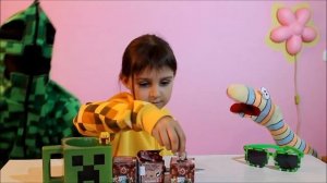 Коробочки с игрушками МАЙНКРАФТ распаковка ? Minecraft boxes surprises