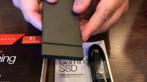 Seagate FireCuda Gaming NVMe External USB 3.2Gen2x2 SSD Unboxing 7-31-20