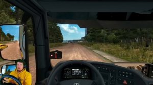 КУПИЛ МЕРСЕДЕС, А ОН НЕ ВЫДЕРЖАЛ РОССИЙСКИХ ДОРОГ - СУРОВАЯ РОССИЯ в ETS2