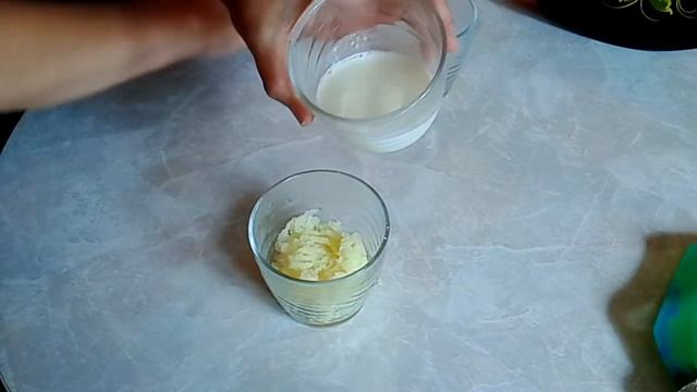 Картофельная маска для разглаживания лица.