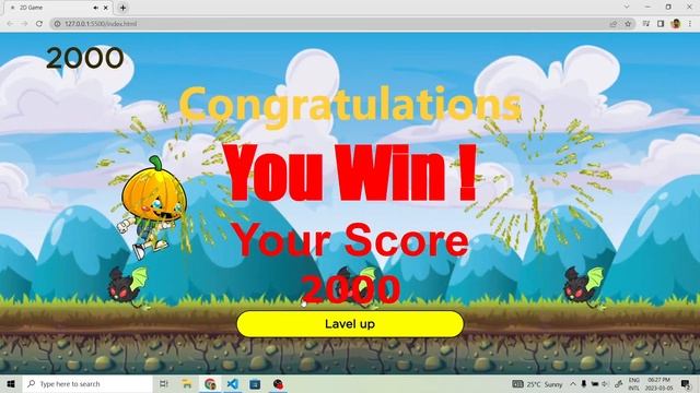 JavaScript 2D Game Development | Java Institute |  K.Vidura Nishan