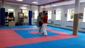 Goju Ryu, Sepai kata. 2st Bunkai. Variation.
