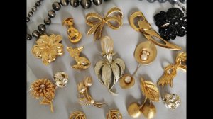 5. Винтаж! Роскошные броши. Розыгрыш сережек Ralph Lauren