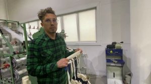 Бурлетный участок матрасного производства.