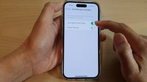iPhone 14's/14 Pro Max: How to Turn On/Off Text Message Forwarding For Other iPhones & iPads