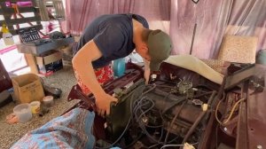 ЗАПУСКАЕМ ВАЗ 2106 ПОСЛЕ 1 ГОДА ПРОСТОЯ / НОВАЯ ОПТИКА / ЗАМЕНА ЦЕПИ ГРМ