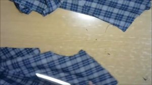 Швейная мастерская  Обработка кокетки в мужской рубашке