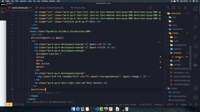 Laravel Livewire Blog Project Tutorial 2021 with Tailwindcss