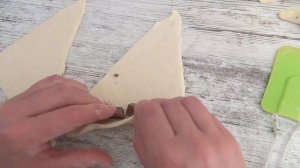 Круассаны из готового слоеного теста с шоколадом Неземные!