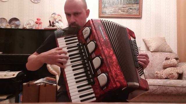 Аккордеон Weltmeiser Stella. С сурдиной. Новый. Размер 4/4, полный. Демонстрация. смотреть онлайн