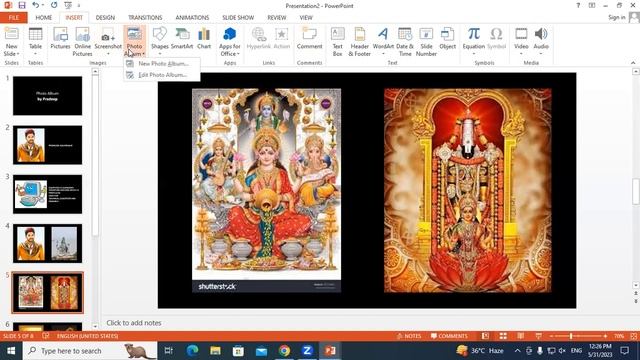 About Photo Album, Action and Slide Number in MS Power Point | GIT Education смотреть онлайн