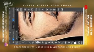 Photoshop सारखा Oil Paint Effect Mobile मध्ये..! | BANNER EDITING | Sunny Jadhav |