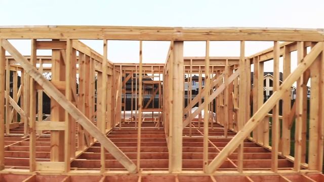 Строительство каркасного дома 8х9 в МО, КП Духанино Парк ч.1 смотреть онлайн