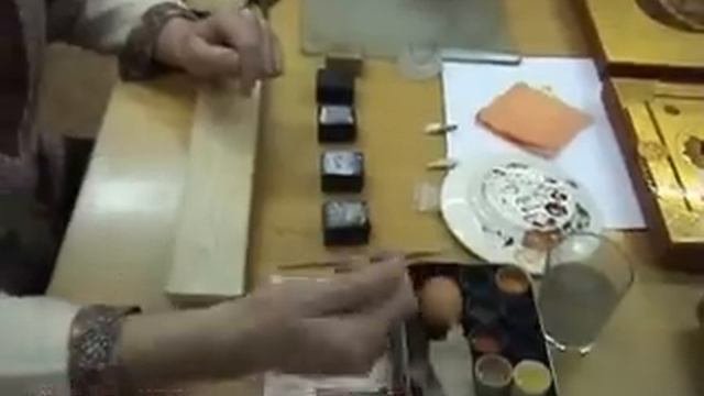 Лаковая миниатюра Иконопись Холуй