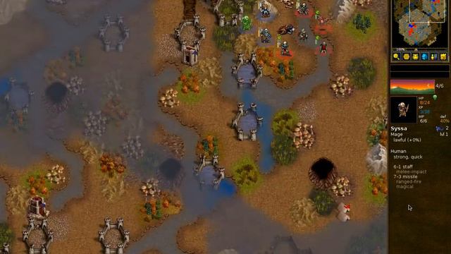 Solymos Hun vs knightkuni - humans vs undeads - Wesnoth ranked game trpg