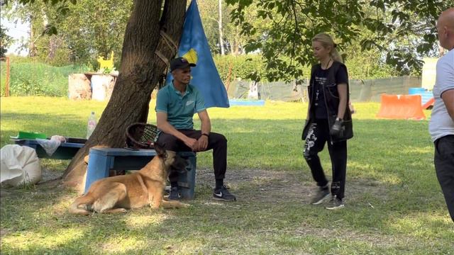 Аршинева Мария и Цербер. 1 уровень 179 балла на квалификационных состязаниях мондьоринг