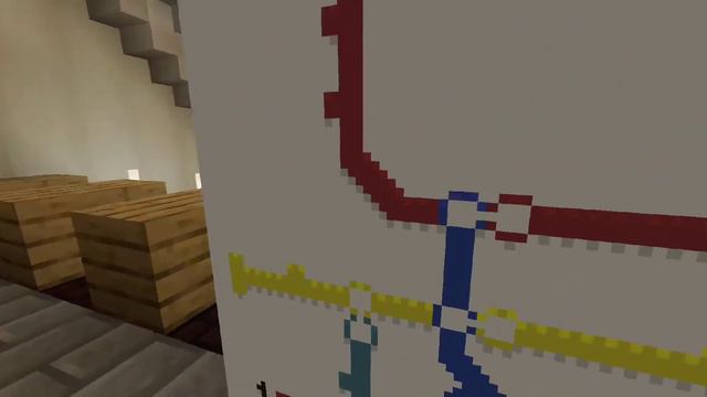 Обзор первого пускового участка жёлтой линии. Метро в майнкрафт смотреть онлайн