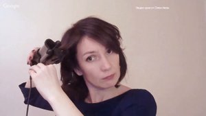 Лёгкие волны на короткие волосы. Причёска на себе. Видео-урок