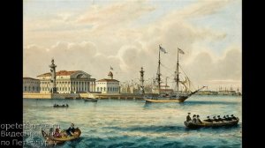 Сооружение гранитных набережных в Петербурге