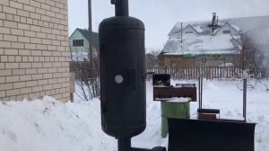 Смокер гриль. Жарим куриные крылышки, селедку в смокере