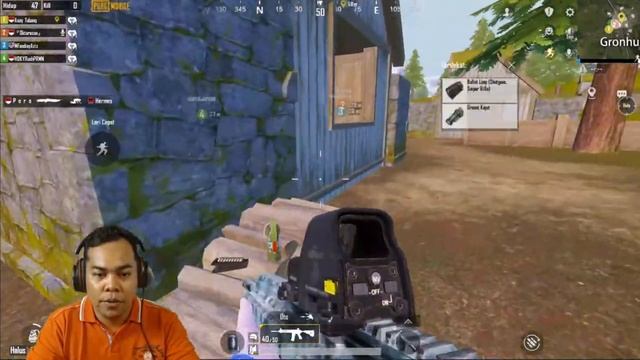 PUBG MOBILE STREAM ON PC INDONESIA - papa Zikri main PUBG смотреть онлайн