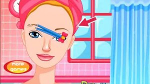 Princess Barbie Facial Makeover. Игры для девочек