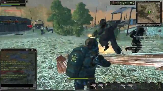 sZone Online - Захват базы Санаторий