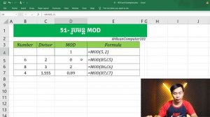 EP42 របៀបប្រើរូបមន្ត MOD ក្នុង Excel | រូបមន្ត Excel