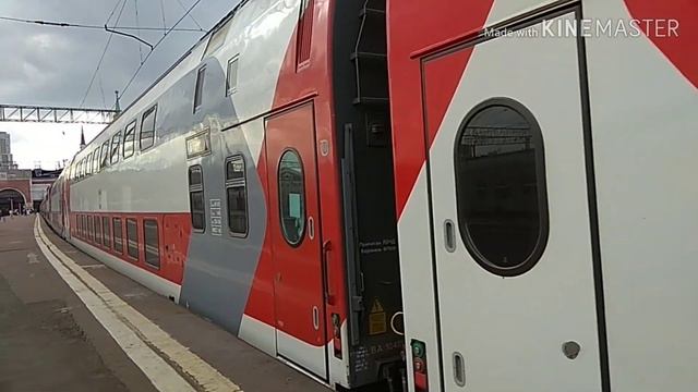 Отправление скорого поезда № 740ж Москва - Воронеж смотреть онлайн