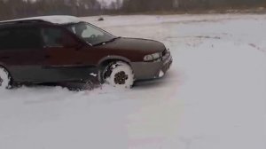 Езда по бездорожью. Subaru Legacy