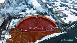 Tursunzoda Winter. Турсунзода Зимистон