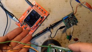 2ч. LC генератор для настройки катушек металлоискателя на LM311.