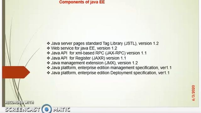 Java EE Components смотреть онлайн