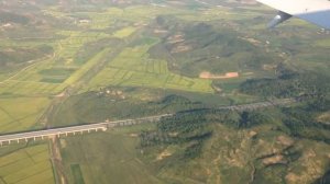 Air Koryo Tu-204 approach landing @ FNJ Pyongyang-Sunan Airport