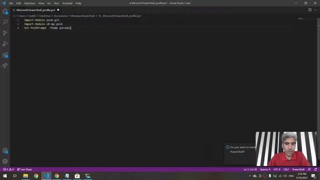 Developer Friendly Windows Terminal Prompt смотреть онлайн