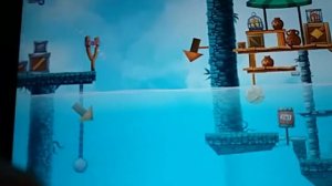 Angry Birds Rio Level Failed! Red Bird Crying